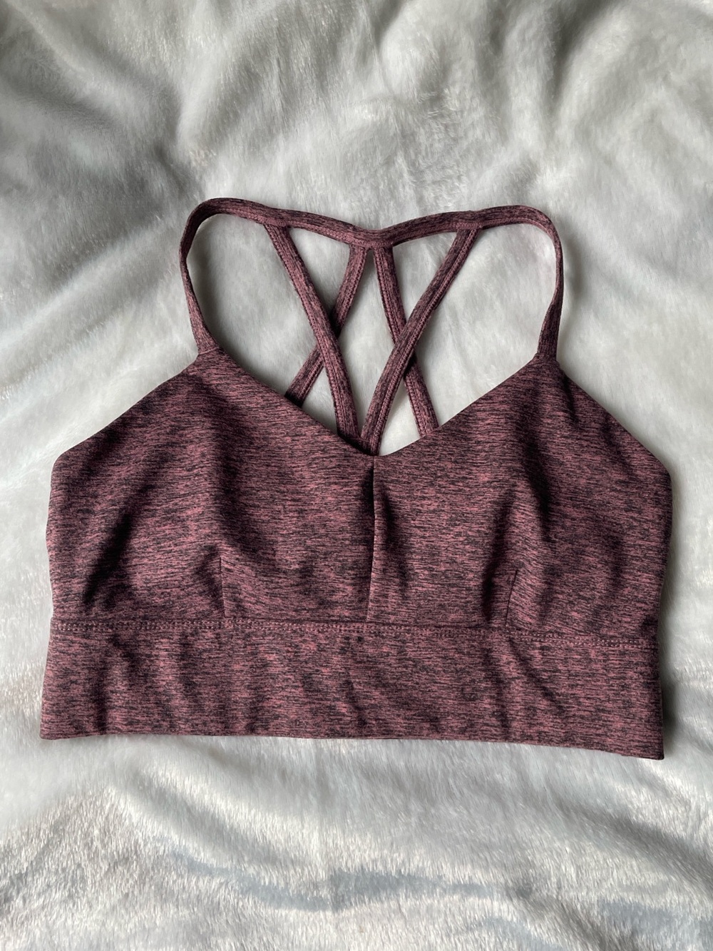 Sports Bra with Strappy Back